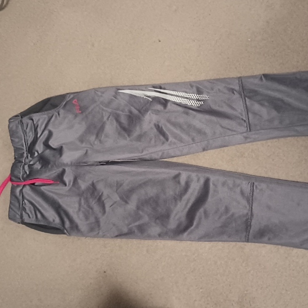 5/$20 Boy's 10/12 Fila gray track pants